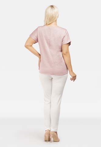 Karko Blouse ' LEONA ' in Pink