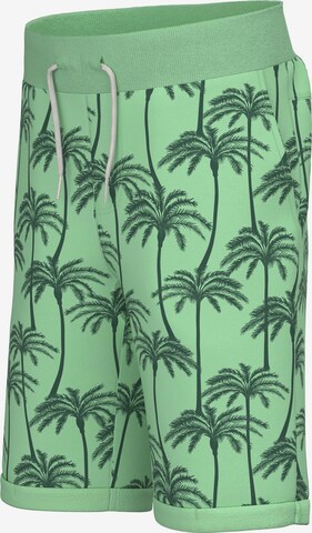 NAME IT Regular Pants 'Vermo' in Green