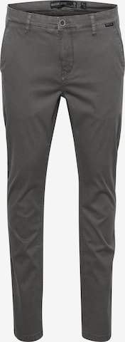 INDICODE JEANS Regular Chino Pants 'Lucas' in Grey: front