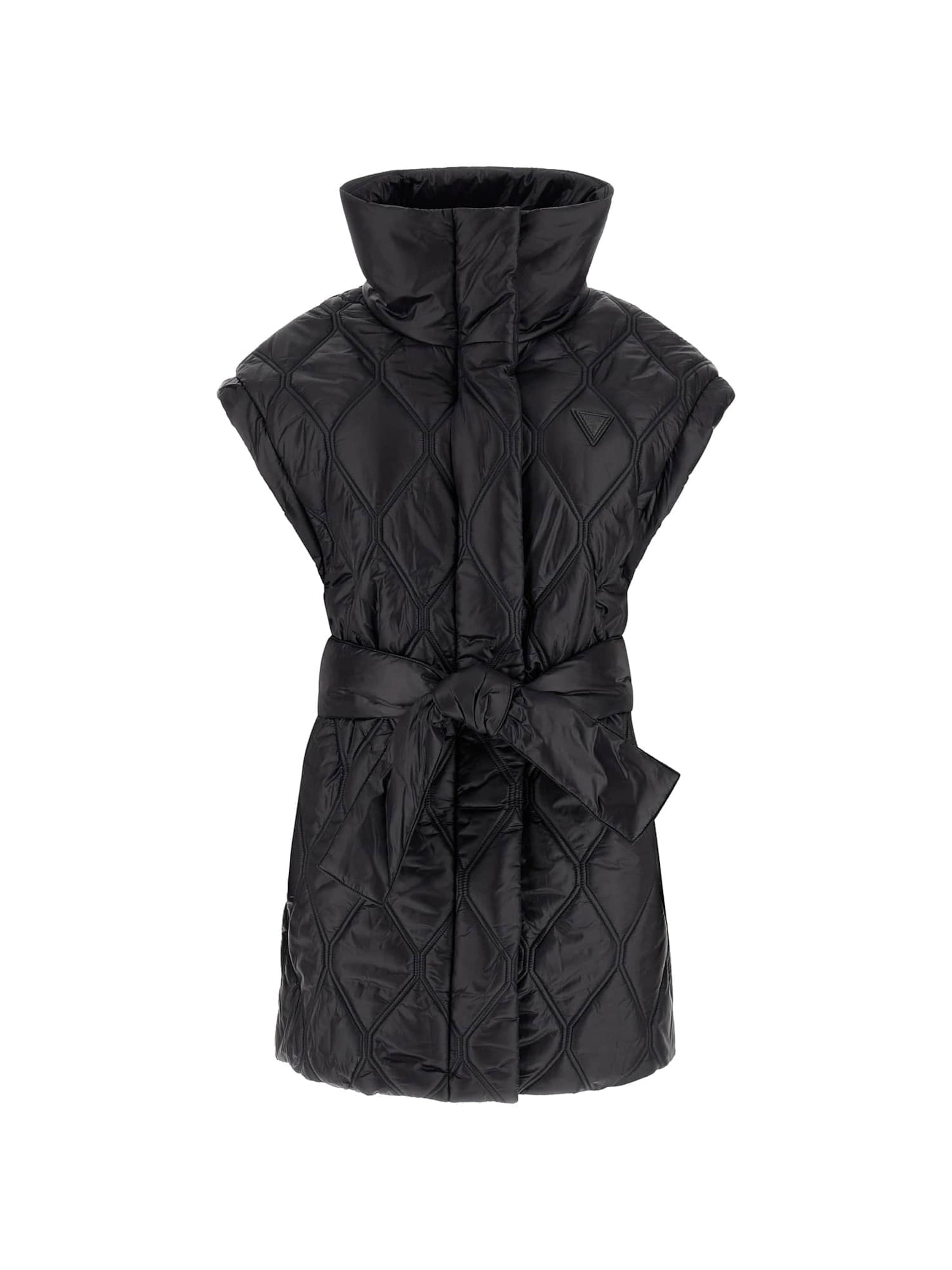 GUESS Weste in Schwarz: Vorderseite