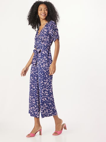 DKNY Jumpsuit in Blauw: voorkant