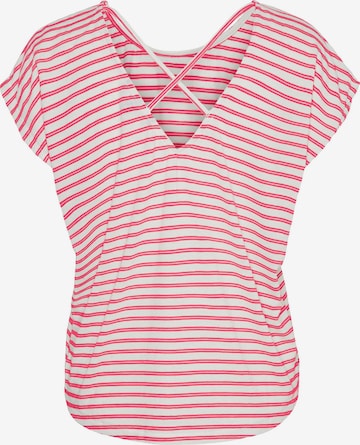 VERO MODA T-Shirt 'Alona' in Pink: predná strana