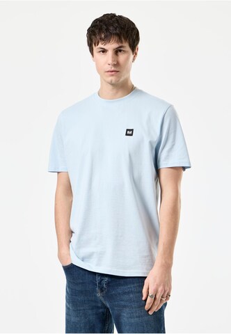 Weekend Offender Shirt 'Cannon Beach Badge' in Blue: front