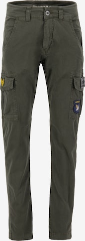ALPHA INDUSTRIES Брюки-карго в Зеленый: спереди