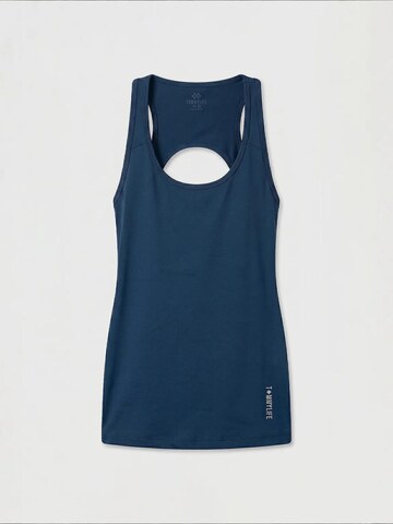 Top sportivo di Tommy Life in blu: frontale