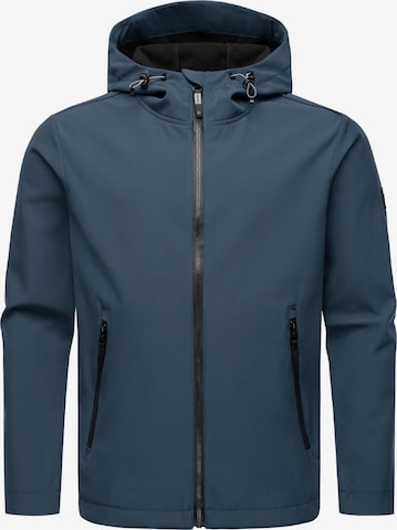 Ragwear Outdoor jacket in Blue: front