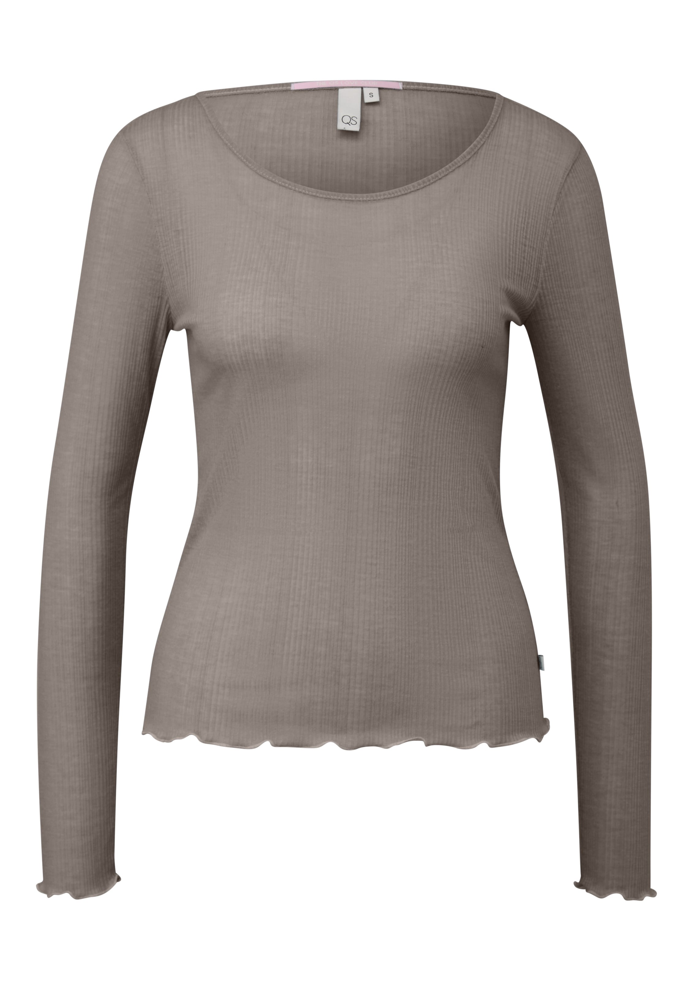 QS Shirt in Brown: front