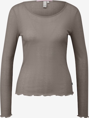 QS Shirt in Brown: front