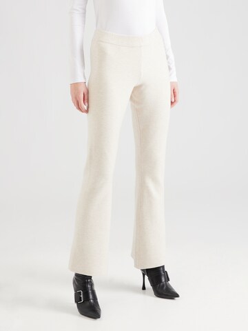 Bootcut Pantalon 'NULA' VILA en blanc : devant