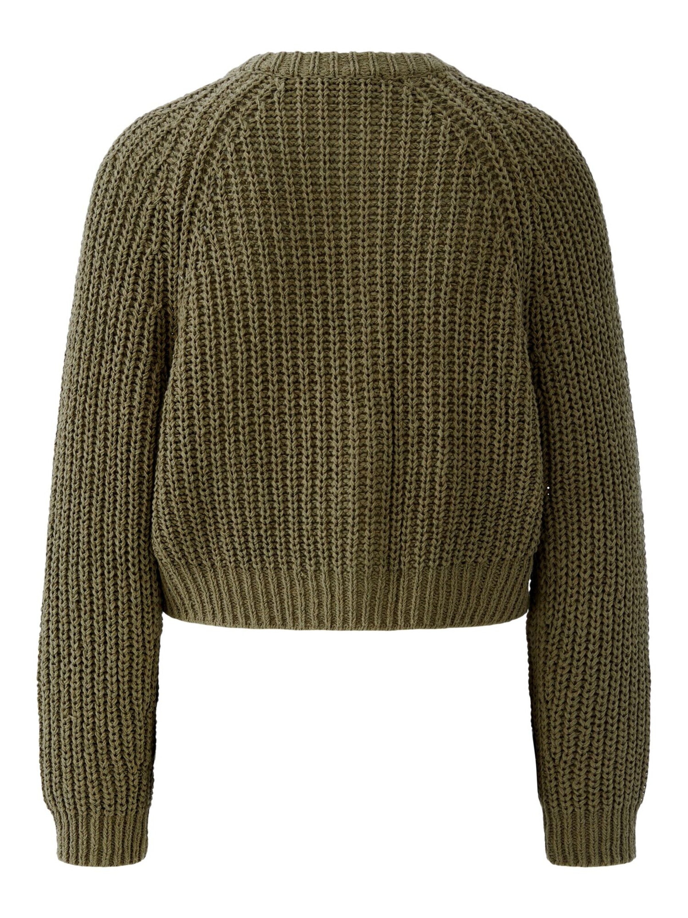 OUI Knit Cardigan in Green