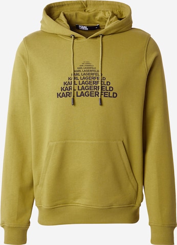 Karl Lagerfeld - Sweatshirt em amarelo: frente