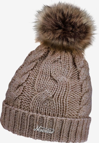 Neverless Beanie 'Model 2011' in Brown: front