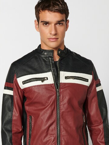 KOROSHI Between-Season Jacket in Red