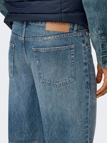 Only & Sons - regular Vaquero 'ONSEdge' en azul