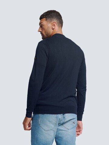No Excess Pullover in Blau