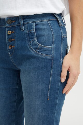 Loosefit Jean 'Malvina' PULZ Jeans en bleu