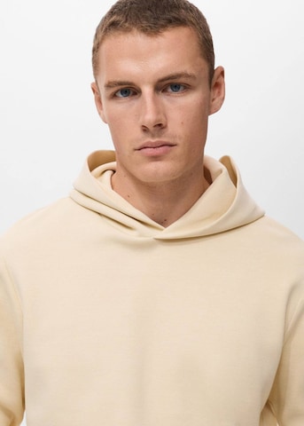 MANGO MAN Sweatshirt 'Bono' in Beige