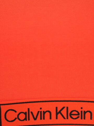 Calvin Klein Underwear Plus Korzet Podprsenka - oranžová