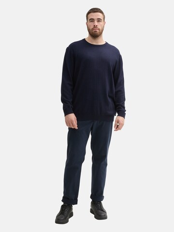 Pull-over TOM TAILOR Men + en bleu