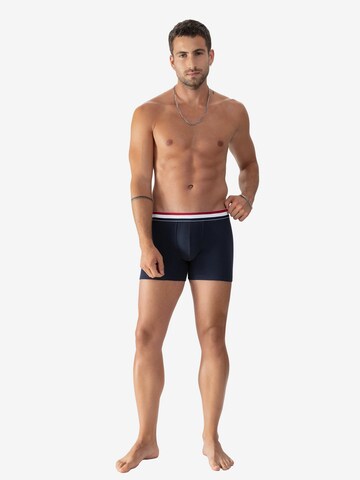 Boxers 'RE:THINK RIB' Mey en bleu