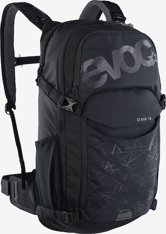 EVOC Rucksack 'STAGE 18' in Schwarz: Vorderseite