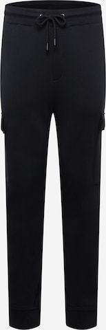 JOOP! Jeans - Tapered Calças cargo 'Saint' em preto: frente