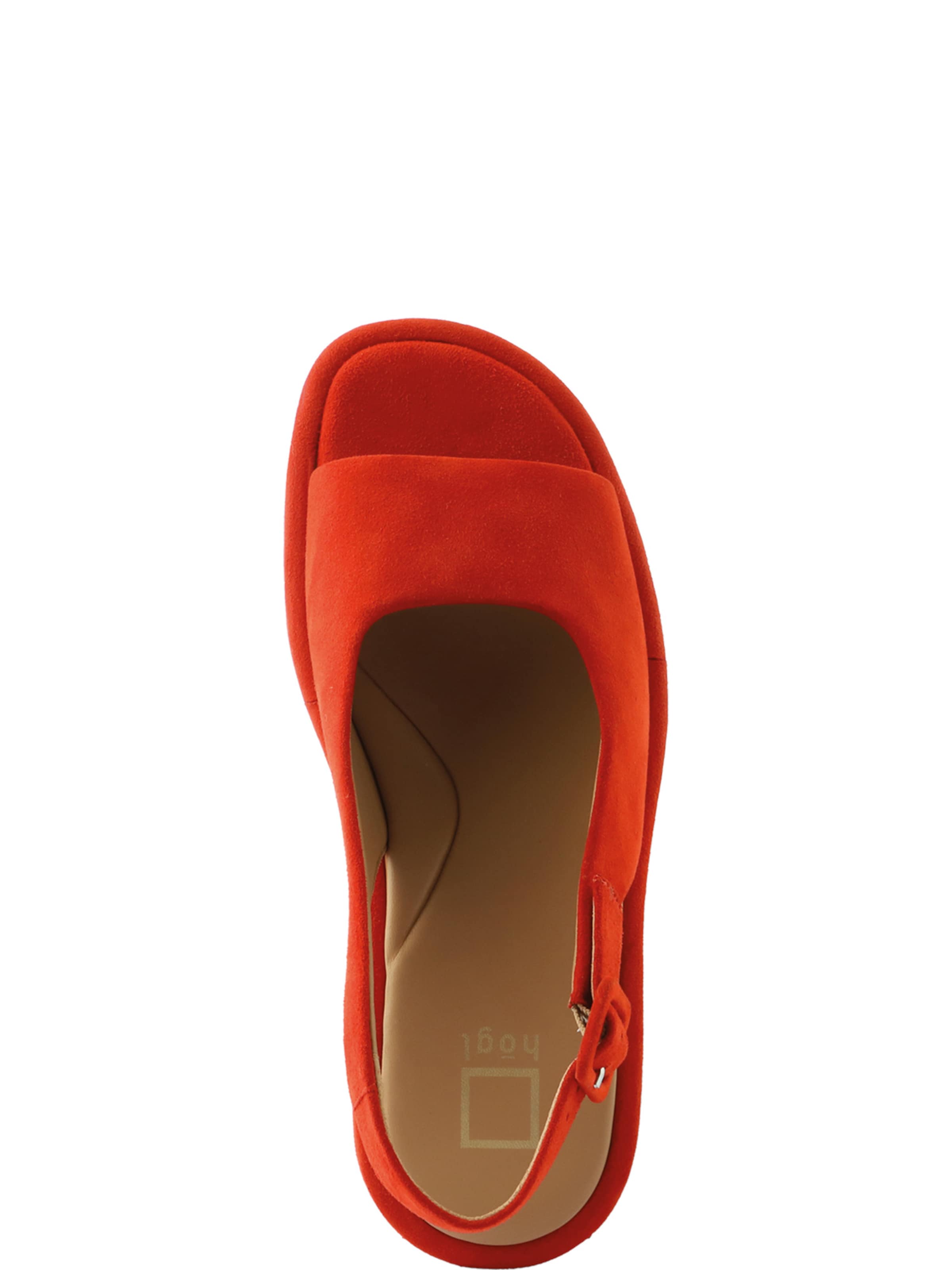 Sandales 'Sue' Högl en rouge