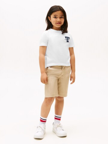 T-Shirt 'VARSITY' TOMMY HILFIGER en blanc