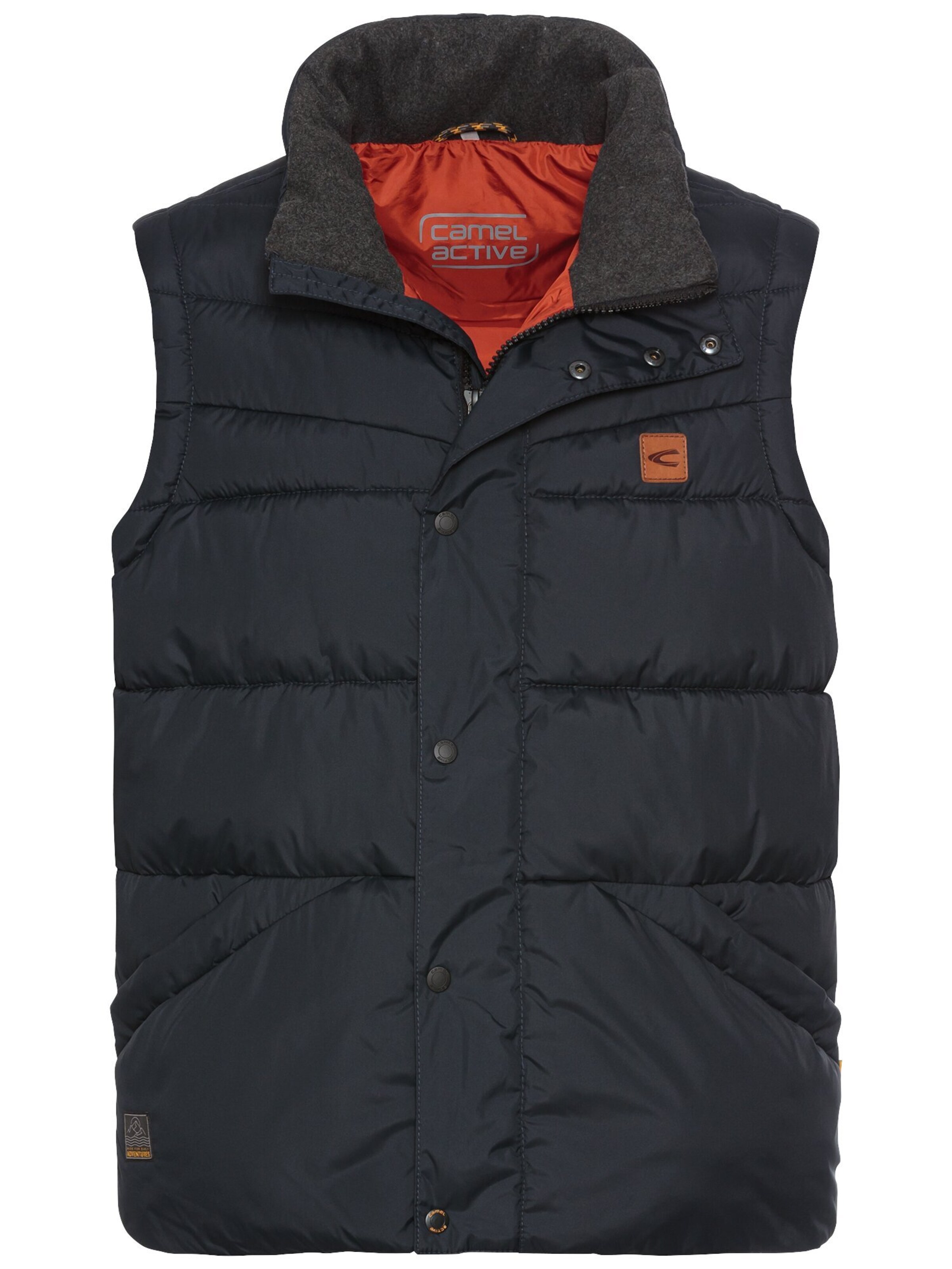 CAMEL ACTIVE Vest in Blue: front