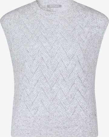 Pull-over Betty & Co en gris : devant