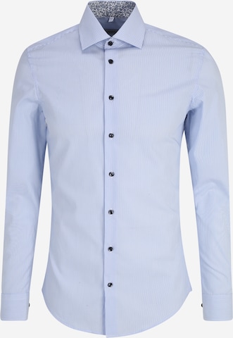 Slim fit Camicia business di SEIDENSTICKER in blu: frontale