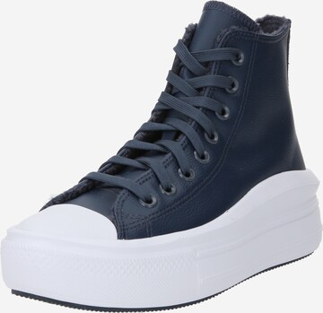 CONVERSE High-Top Sneakers 'CHUCK TAYLOR ALL STAR MOVE' in Blue: front