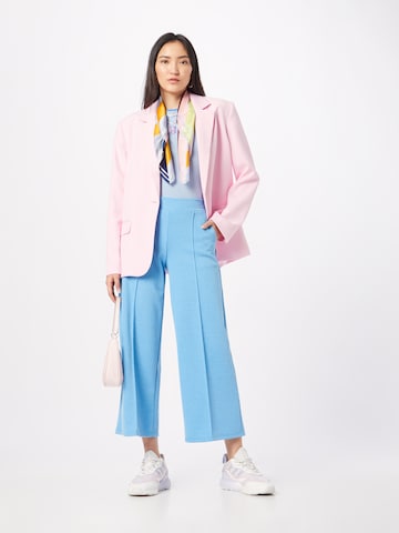 ICHI Wide leg Pants 'NEVELIN' in Blue