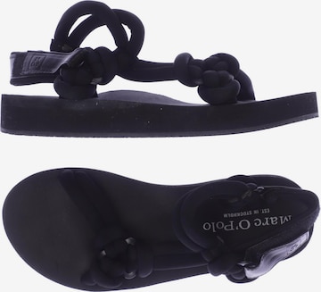 Marc O'Polo Sandalen 40 in Schwarz: predná strana