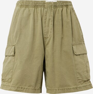 BDG Urban Outfitters - Loosefit Calças cargo em verde: frente