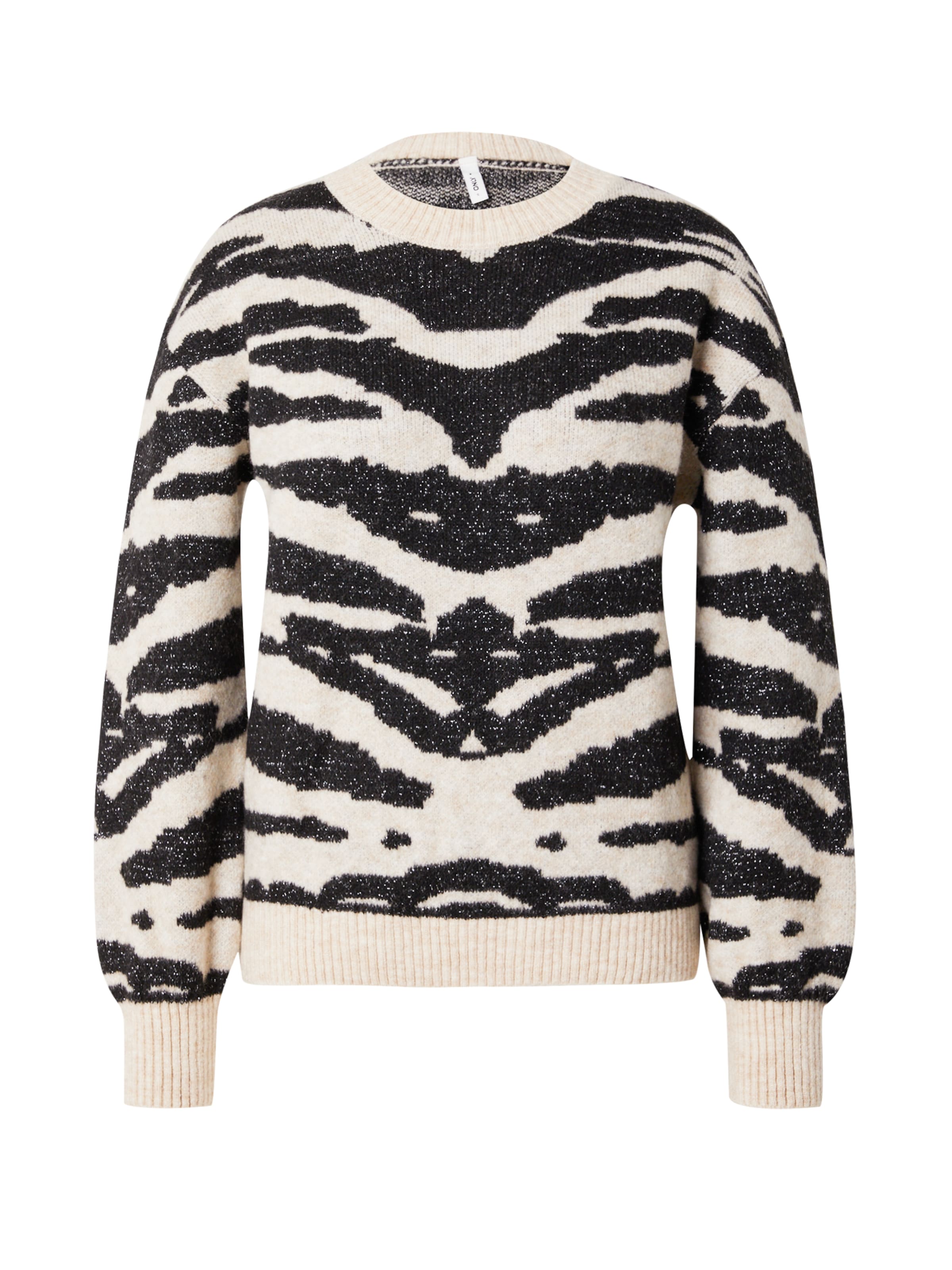 Pull-over 'ONLAMBER' ONLY en noir : devant