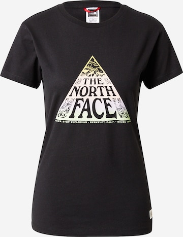 THE NORTH FACE Póló 'REGRIND' - fekete: elől