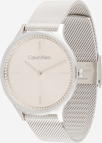 Calvin Klein - Relógios analógicos 'TIMELESS' em prata: frente