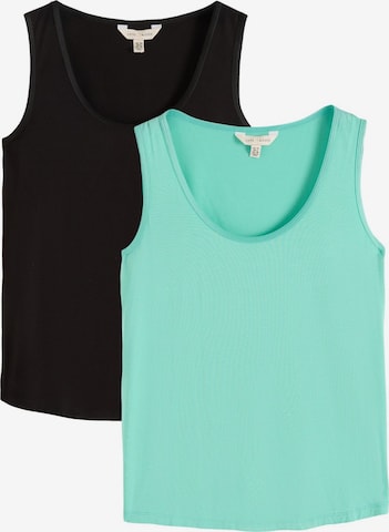 love & roses Top | modra barva: sprednja stran