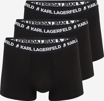 Karl Lagerfeld - Boxers em preto: frente