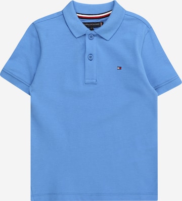 T-Shirt 'Essential' TOMMY HILFIGER en bleu : devant