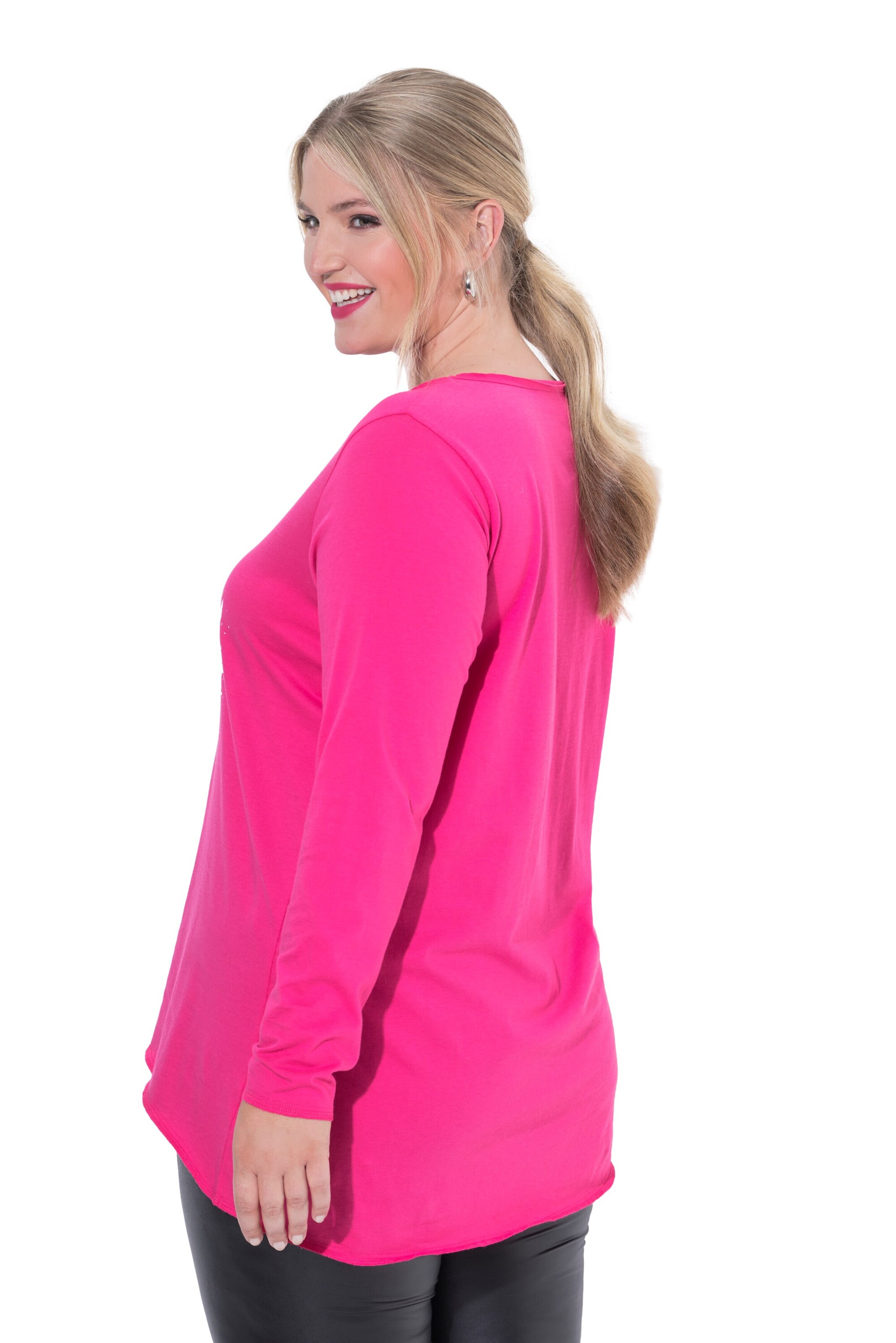 MIAMODA Shirt in Pink
