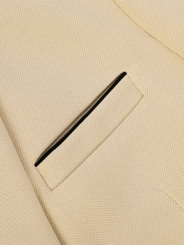 YOUTHUP Slim fit Suit Jacket 'Rein' in Beige