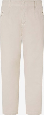 Pepe Jeans Loosefit Hose in Beige: Vorderseite