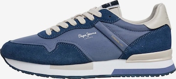 Sneaker bassa 'Hailon' di Pepe Jeans in blu: frontale
