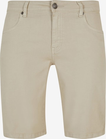 Urban Classics Jeans in Beige: front