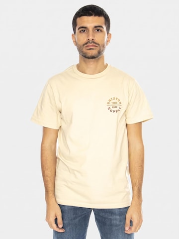 Brixton Shirt 'Oath'‌‌‌ in Beige: Vorderseite