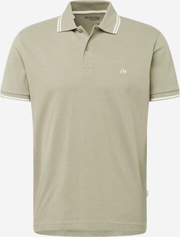 SELECTED HOMME Poloshirt 'SLHDANTE' in Grün: predná strana