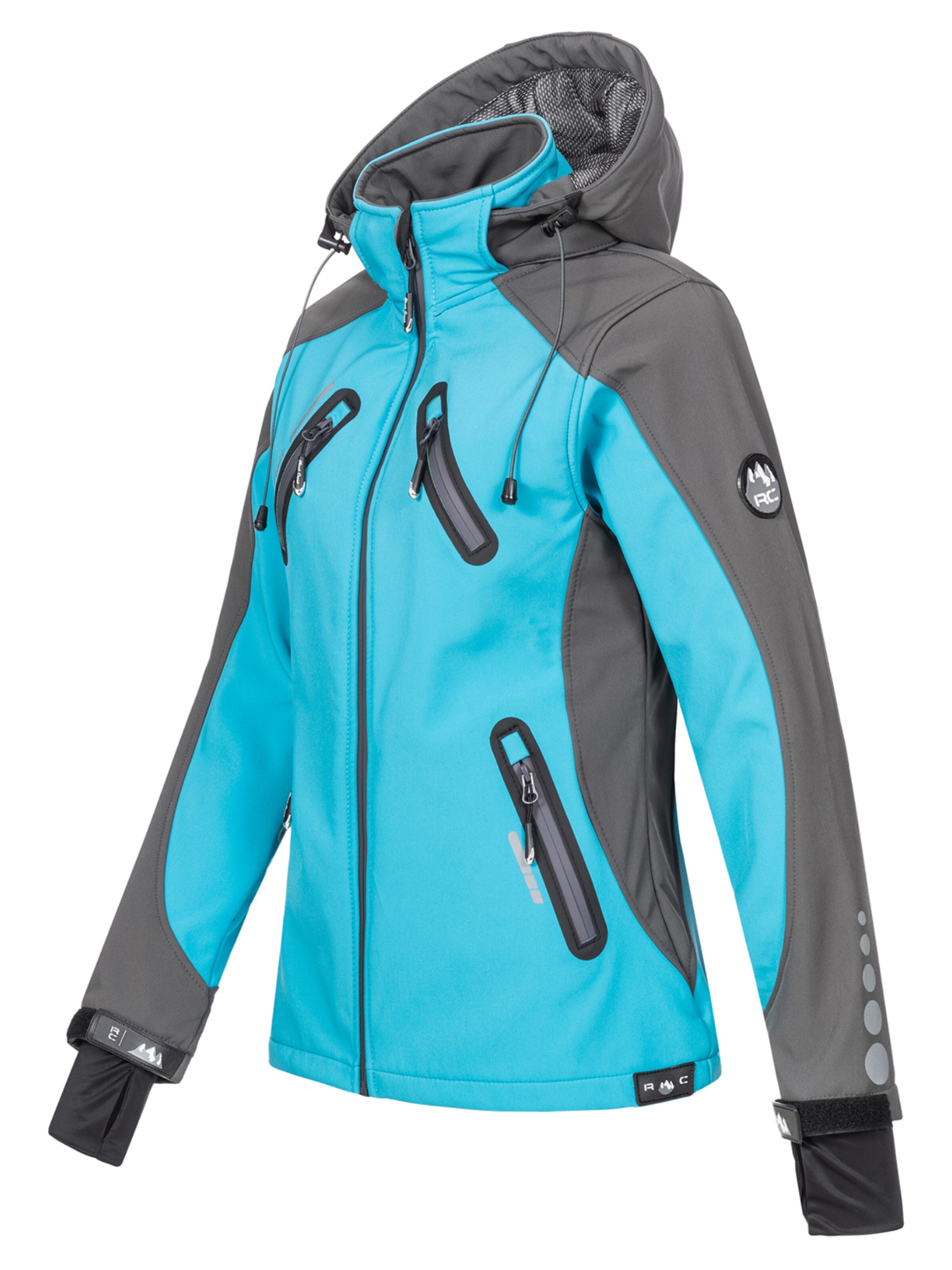 Rock Creek Outdoorjacke in Blau