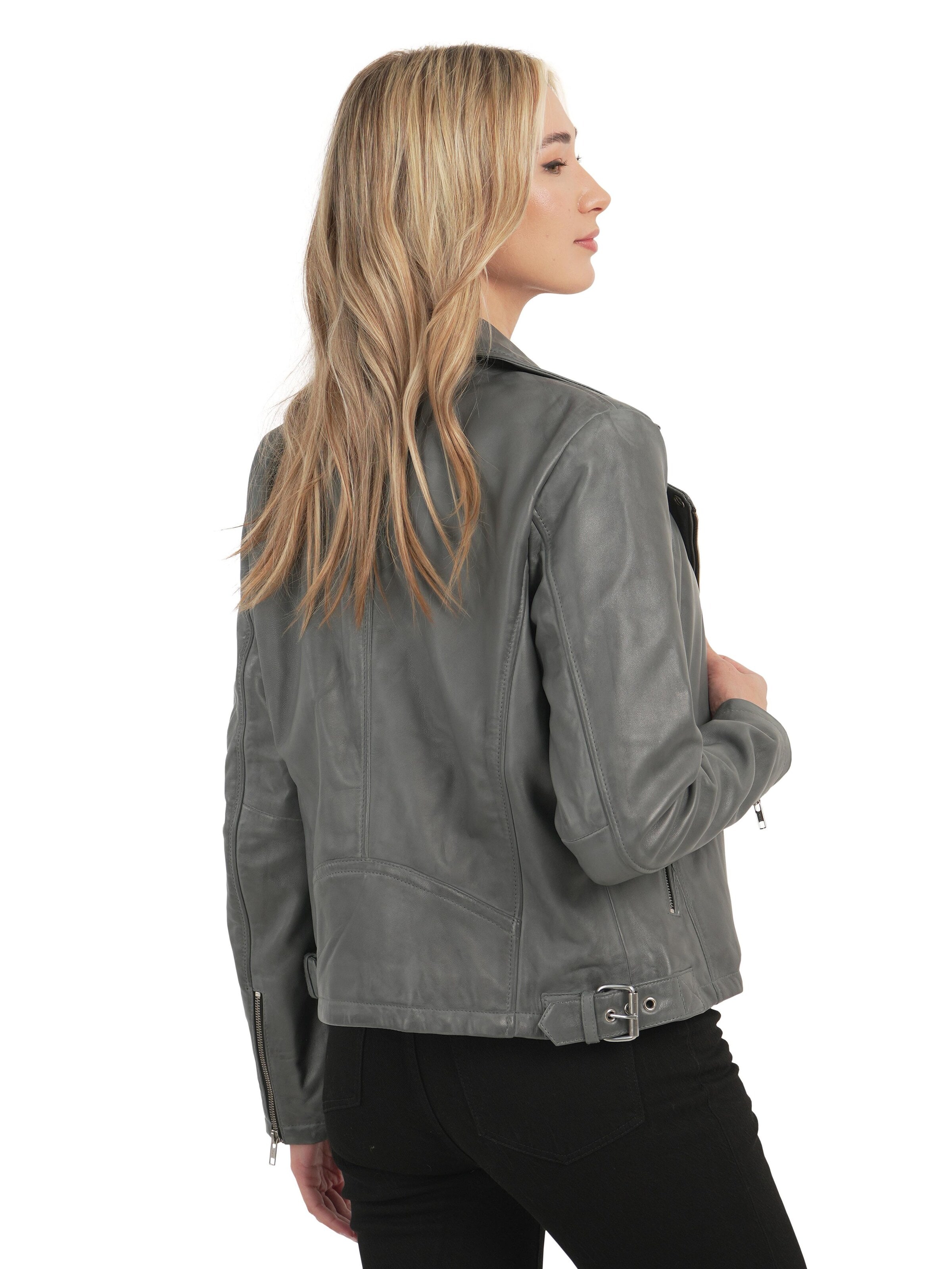 Chic and Clicks - Chaqueta de entretiempo 'Midnight' en gris